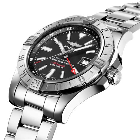 breitling avenger 2 gmt wrist|breitling super avenger 2 price.